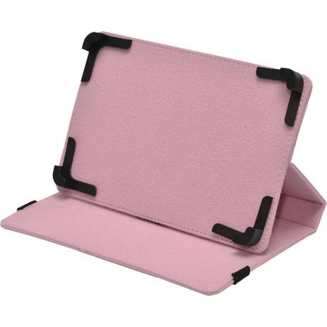 Capa Case para Tablet de 7 Polegadas Universal Rosa - Importado Menor preço em Capa Case para Tablet de 7 Polegadas Universal Rosa - Importado