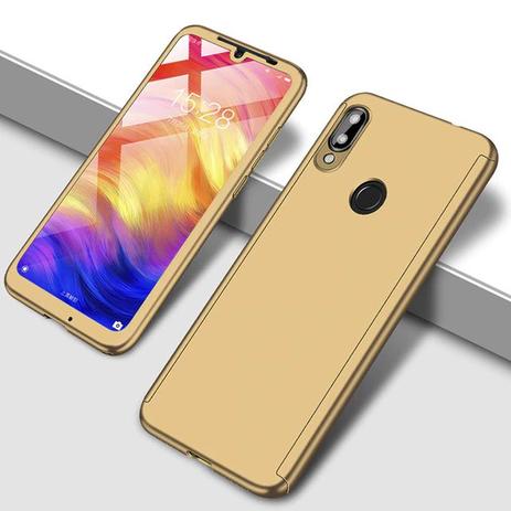 Capa Case Proteção 360 Samsung Galaxy A20 - Dourado - Nagfak Menor preço em Capa Case Proteção 360 Samsung Galaxy A20 - Dourado - Nagfak