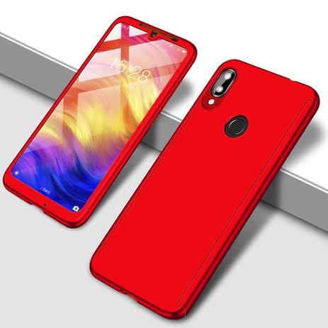 Menor preço em Capa Case Proteção 360 Samsung Galaxy A20 - Vermelho - Nagfak