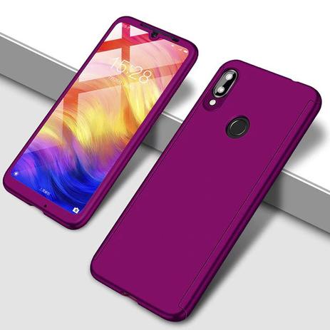Capa Case Proteção 360 Samsung Galaxy A30 - Roxo - Nagfak Menor preço em Capa Case Proteção 360 Samsung Galaxy A30 - Roxo - Nagfak
