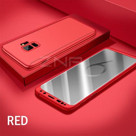 Capa Case Proteção 360 Samsung Galaxy S10 - Vermelho - Znp Menor preço em Capa Case Proteção 360 Samsung Galaxy S10 - Vermelho - Znp