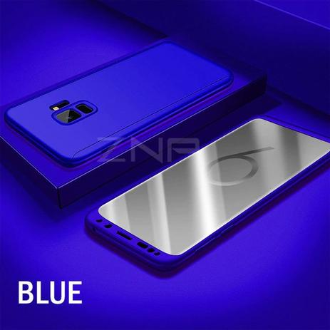 Capa Case Proteção 360 Samsung Galaxy S9 Plus - Azul - Znp Menor preço em Capa Case Proteção 360 Samsung Galaxy S9 Plus - Azul - Znp