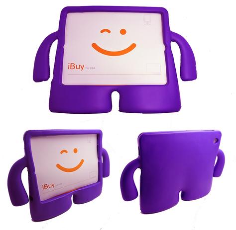 Capa Case Protetor Infantil Anti-Choque/Impacto iPad 2/3/4 (Roxo) - Skin t18 Menor preço em Capa Case Protetor Infantil Anti-Choque/Impacto iPad 2/3/4 (Roxo) - Skin t18