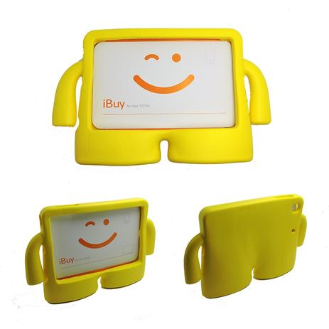 Capa Case Protetor Infantil Anti-Choque/Impacto iPad Mini 4 (Amarelo) - Skin t18 é boa?