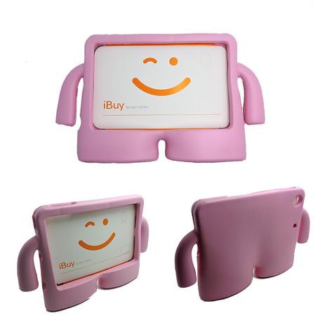 Capa Case Protetor Infantil Anti-Choque/Impacto iPad Mini 4 (Rosa) - Skin t18 é boa?