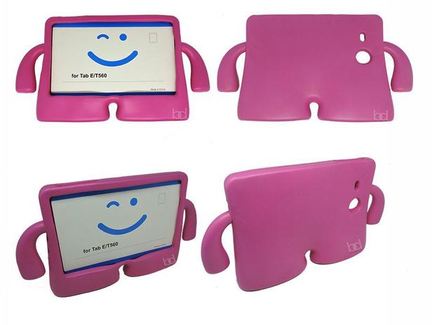 Menor preço em Capa Case Protetor Infantil Anti-Choque/Impacto iPad New - 2017 9.7” (Rosa) - Skin t18