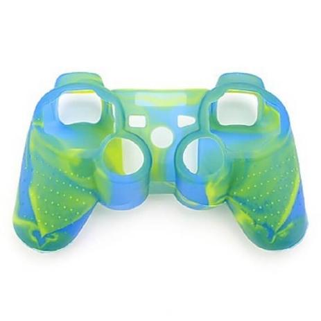 Capa Case Protetora de Silicone Gel Para Controle Playstation 3 Ps3 Cores Camuflada e Lisa FEIR FR-214/3 Menor preço em Capa Case Protetora de Silicone Gel Para Controle Playstation 3 Ps3 Cores Camuflada e Lisa FEIR FR-214/3