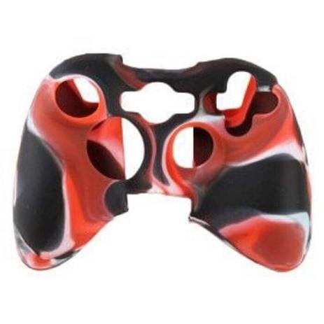 Capa Case Protetora de Silicone Gel Para Controle Xbox 360 Camuflada Vermelho Preto e Branco FEIR FR-314M Menor preço em Capa Case Protetora de Silicone Gel Para Controle Xbox 360 Camuflada Vermelho Preto e Branco FEIR FR-314M