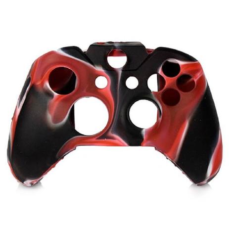 Capa Case Protetora de Silicone Gel Para Controle Xbox One Camuflada Vermelho Preto e Branco FEIR FR-314-1M Menor preço em Capa Case Protetora de Silicone Gel Para Controle Xbox One Camuflada Vermelho Preto e Branco FEIR FR-314-1M