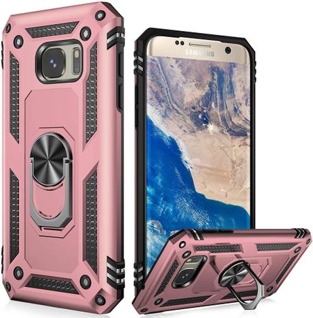 Capa 360 Magnética Samsung Galaxy S7 Edge Black Clear | KuantoKusta