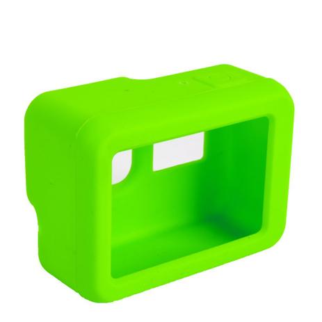 Capa Case Protetora Silicone GoPro Hero (2018) Hero 5 Black Hero 6 Black Hero 7 Black Uso Sem Frame Cor Verde - Shoot Menor preço em Capa Case Protetora Silicone GoPro Hero (2018) Hero 5 Black Hero 6 Black Hero 7 Black Uso Sem Frame Cor Verde - Shoot