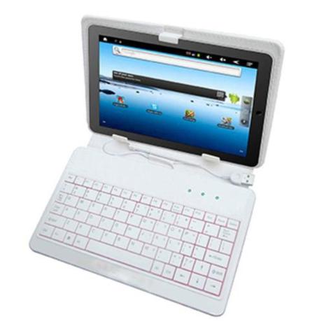 Capa Case tablet Com Teclado Usb P/ Tablet 7” + cabo otg + caneta - hoopson  - Acessórios para Kindle, E-Reader, Tablet e iPad - Magazine Luiza