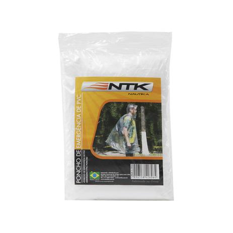Capa Chuva De Emergência Poncho Nautika Transparente Menor preço em Capa Chuva De Emergência Poncho Nautika Transparente