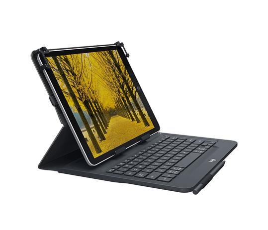 Capa com teclado universal folio para tablets de 10 - Logitech Menor preço em Capa com teclado universal folio para tablets de 10 - Logitech
