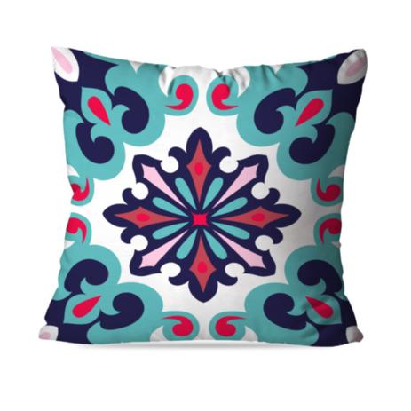 Capa de Almofada Avulsa Decorativa Mandala Multi Color - Love decor Menor preço em Capa de Almofada Avulsa Decorativa Mandala Multi Color - Love decor