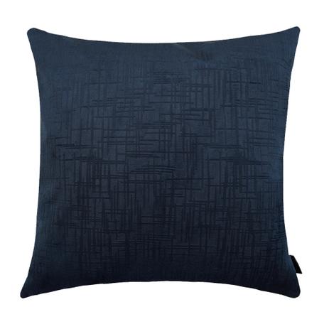 Capa de Almofada Veludo Art 40x40cm Azul Marinho - Bordart Menor preço em Capa de Almofada Veludo Art 40x40cm Azul Marinho - Bordart