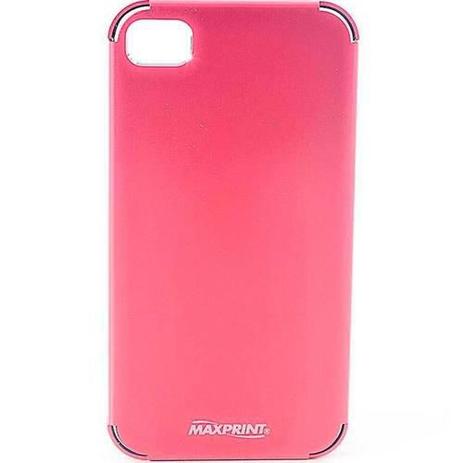 Capa De Aluminio Para Iphone 4 E 4S Vermelho Maxprint - 607699