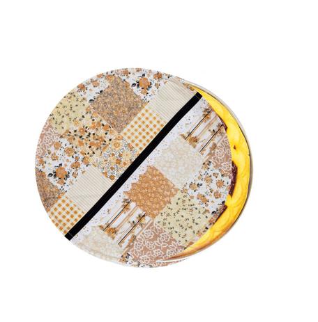 Capa de assadeira redonda patchwork - Recanto da costura é boa?