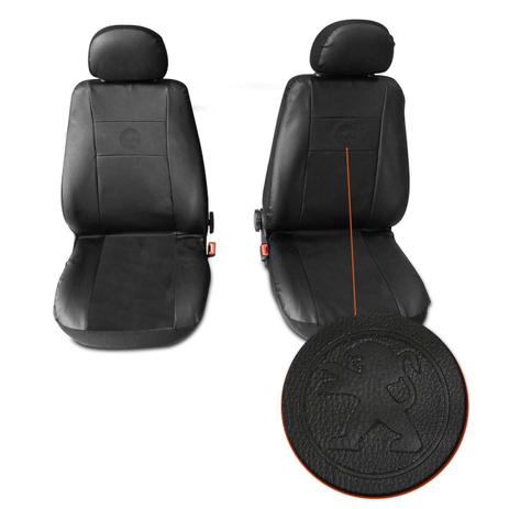 Capa de Banco Carro Automotivo Couro Ecológico Universal Peugeot Preto 4 Peças - Capa Prime Menor preço em Capa de Banco Carro Automotivo Couro Ecológico Universal Peugeot Preto 4 Peças - Capa Prime