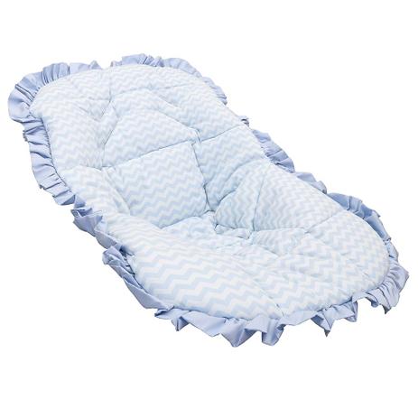 Capa de Bebê Conforto Glad Baby Chevron Azul é boa?