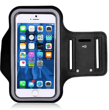 Capa Braçadeira Porta Celular Braço Corrida e Caminhada 6,7 em Promoção |  Ofertas na Americanas