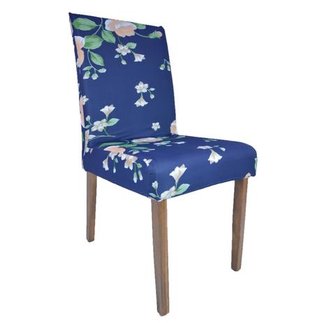 Capa de Cadeira Malha - Cor Flores de Primavera - Kit 6 Capas - 7 é ruim? Capa de Cadeira Malha - Cor Flores de Primavera - Kit 6 Capas - 7 é boa?