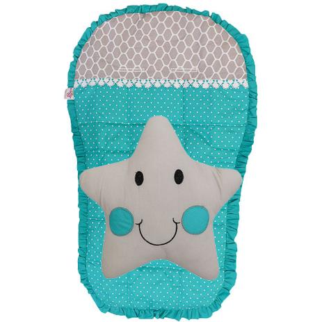 Capa de Carrinho com Almofada Sonho de Bebê - Bruna baby Menor preço em Capa de Carrinho com Almofada Sonho de Bebê - Bruna baby