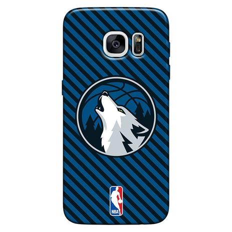 Menor preço em Capa de Celular NBA - Samsung Galaxy S7 Edge - Minnesota Timberwolves - E07