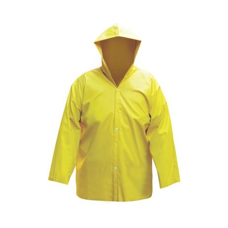 Capa de Chuva Forrada Amarela G - Plastcor Menor preço em Capa de Chuva Forrada Amarela G - Plastcor