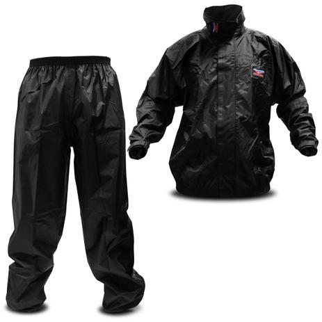 Capa de Chuva Impermeável Moto Nylon Emborrachado Preto Fita Refletiva Respiro nas Costas Tamanho G - Piracapas Menor preço em Capa de Chuva Impermeável Moto Nylon Emborrachado Preto Fita Refletiva Respiro nas Costas Tamanho G - Piracapas
