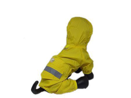 Capa de Chuva para Cachorro Amarela - La casa pet é ruim? Capa de Chuva para Cachorro Amarela - La casa pet é boa?