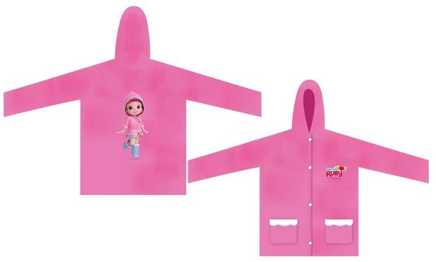 Capa De Chuva Rosa Meninas Rainbow Ruby com Bolsa e Touca M - Brizi Menor preço em Capa De Chuva Rosa Meninas Rainbow Ruby com Bolsa e Touca M - Brizi
