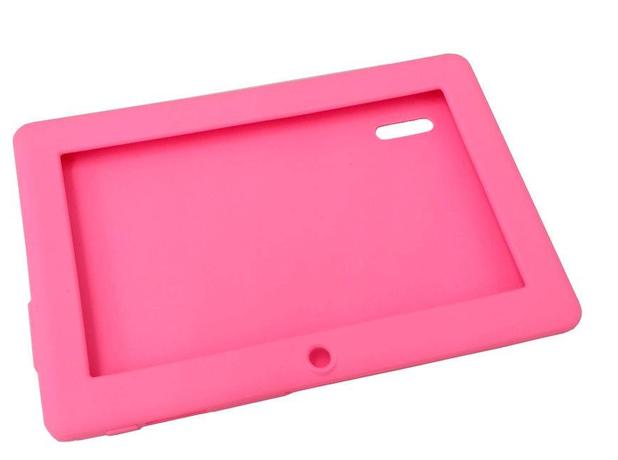 Capa De Emborrachada Para Tablet 7 Polegadas Rosa - Oem Menor preço em Capa De Emborrachada Para Tablet 7 Polegadas Rosa - Oem