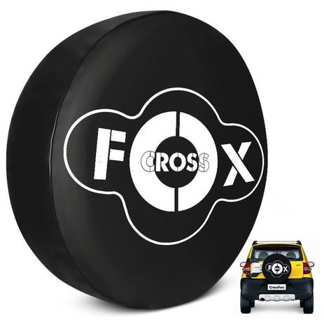 Capa de Estepe Crossfox 2005 a 2017 PVC Personalizada Logo - Flash tapetes Menor preço em Capa de Estepe Crossfox 2005 a 2017 PVC Personalizada Logo - Flash tapetes