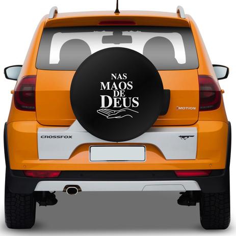 Capa De Estepe Crossfox 2005 A 2018 Nas Mãos De Deus Com Elástico E Cadeado - Flash tapetes é boa?