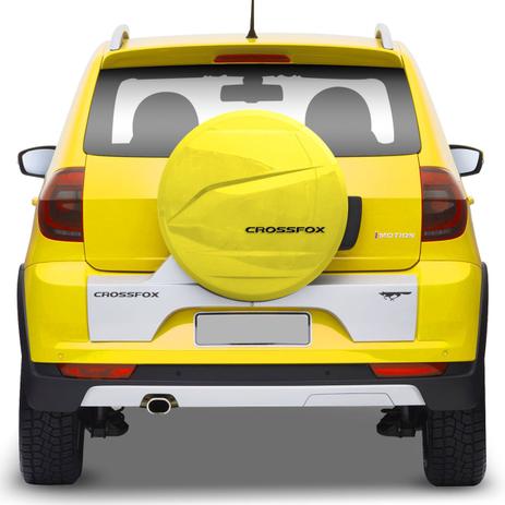 Capa De Estepe Crossfox 2005 A 2019 Amarelo Cristal Modelo Original Rígida - Ck é boa?