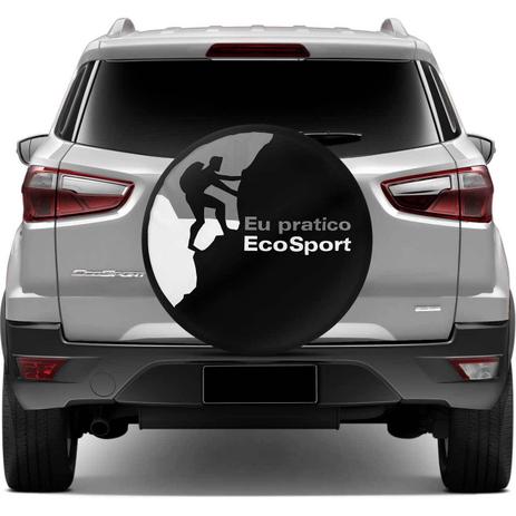 Capa De Estepe Ecosport 2003 A 2018 Eu Pratico Ecosport Preto Cinza E Branco Com Elástico - Flash tapetes Menor preço em Capa De Estepe Ecosport 2003 A 2018 Eu Pratico Ecosport Preto Cinza E Branco Com Elástico - Flash tapetes