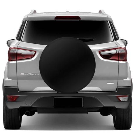 Capa De Estepe Ecosport 2003 A 2018 Preto Liso Com Cadeado - Flash tapetes Menor preço em Capa De Estepe Ecosport 2003 A 2018 Preto Liso Com Cadeado - Flash tapetes