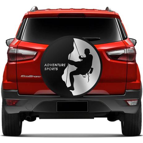 Capa de Estepe Ecosport Crossfox Aircross Spin Activ 03 a17 Adventure Sports Preto Prata Com Cadeado - Splody Menor preço em Capa de Estepe Ecosport Crossfox Aircross Spin Activ 03 a17 Adventure Sports Preto Prata Com Cadeado - Splody