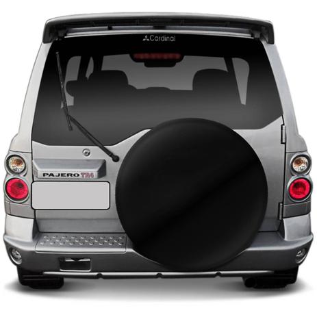 Capa De Estepe Pajero TR4 2002 A 2018 Preto Liso Com Cadeado - Flash tapetes é boa?