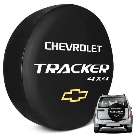 Capa de Estepe PVC Tracker Personalizada Aro 17 - Flash tapetes Menor preço em Capa de Estepe PVC Tracker Personalizada Aro 17 - Flash tapetes