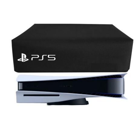 Capa de proteção Compatível com PS-5 Slim Antipoeira Horizontal Console Case Uv - FullCapas Menor preço em Capa de proteção Compatível com PS-5 Slim Antipoeira Horizontal Console Case Uv - FullCapas