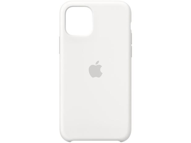 Capinha, Capa Silicone Case iPhone 11 Pro Max Branco em Promoção | Ofertas  na Americanas