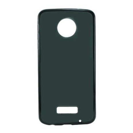 Capa de silicone TPU fumê para celular Moto Z Play - H maston Menor preço em Capa de silicone TPU fumê para celular Moto Z Play - H maston