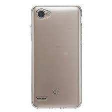 Capa de silicone TPU transparente para celular LG Q6 - H maston Menor preço em Capa de silicone TPU transparente para celular LG Q6 - H maston