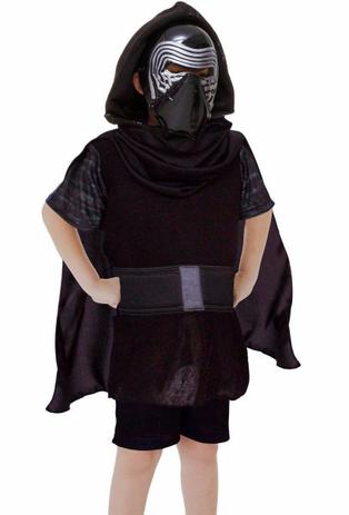 Capa e Máscara Kylo Ren Star Wars - Rubies - Único - Disney Menor preço em Capa e Máscara Kylo Ren Star Wars - Rubies - Único - Disney