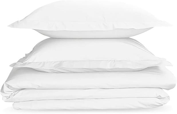 Capa Edredom 400 Fios Luxo King Duvet E 2 Fronha Branco - Casa Luxor Menor preço em Capa Edredom 400 Fios Luxo King Duvet E 2 Fronha Branco - Casa Luxor