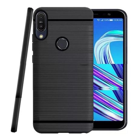 Capa Emborrachada preto fosco Zenfone Max Pro M2 ZB631KL - asus - Capinha  de Celular - Magazine Luiza