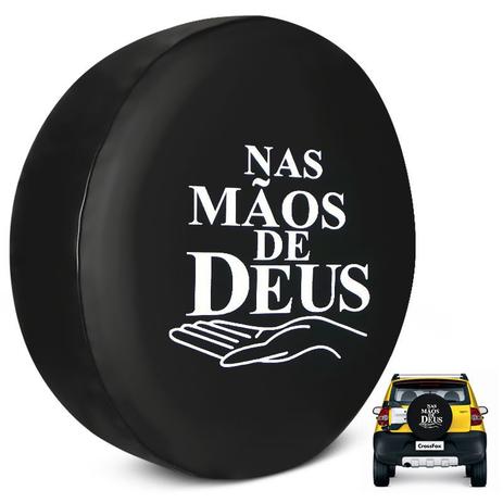 Capa Estepe Crossfox 2005 a 2017 Mãos de Deus com Cadeado - Flash tapetes Menor preço em Capa Estepe Crossfox 2005 a 2017 Mãos de Deus com Cadeado - Flash tapetes