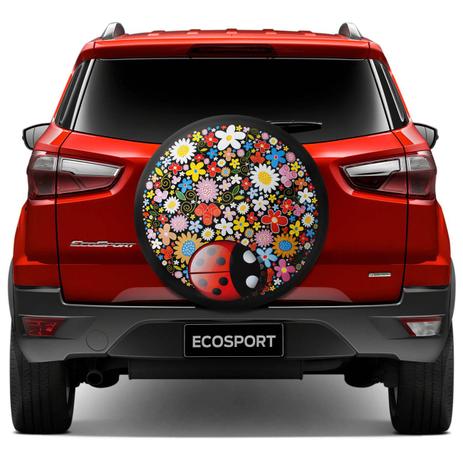 Capa Estepe Ecosport Air Cross Crossfox Spin 03 a 17 Joaninha + Cadeado - Comix Menor preço em Capa Estepe Ecosport Air Cross Crossfox Spin 03 a 17 Joaninha + Cadeado - Comix